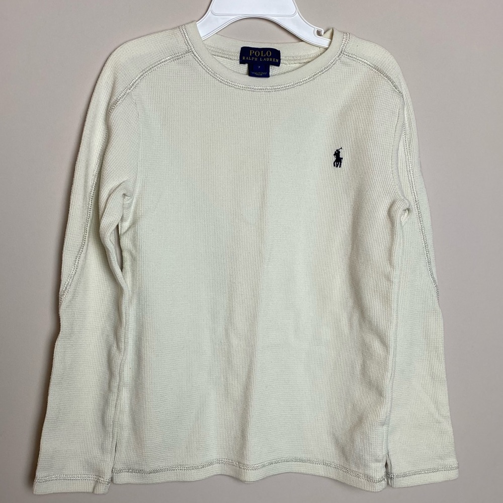 Ralph Lauren LS Boys Waffle Shirt